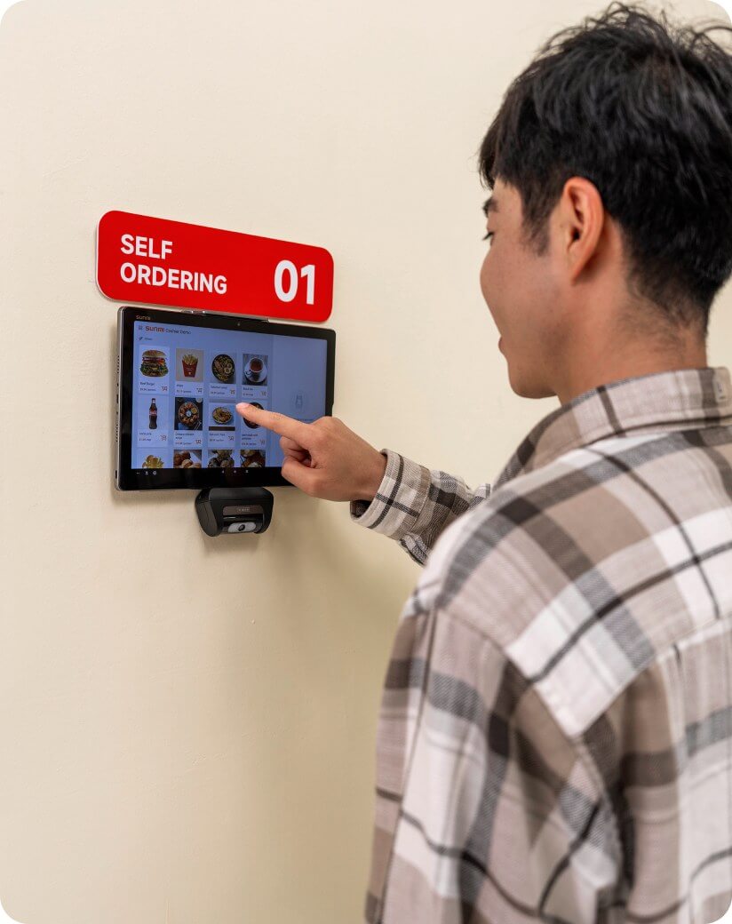 Self‑service kiosk