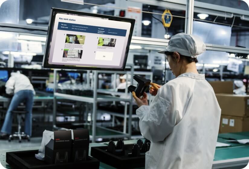 Production line with FLEX 3