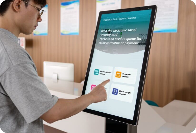 Waiting room display