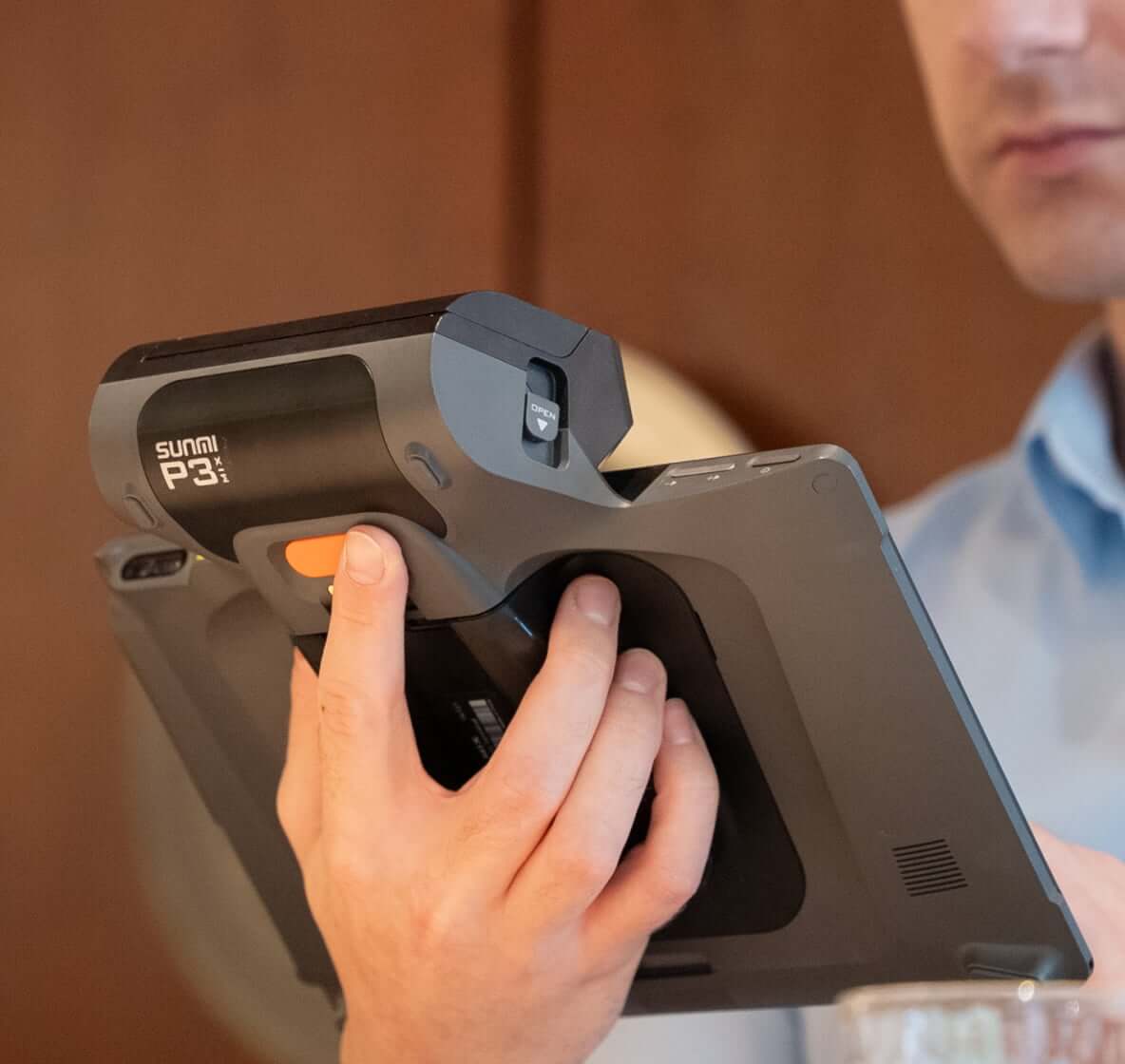 Ergonomically designed for a comfortable grip.