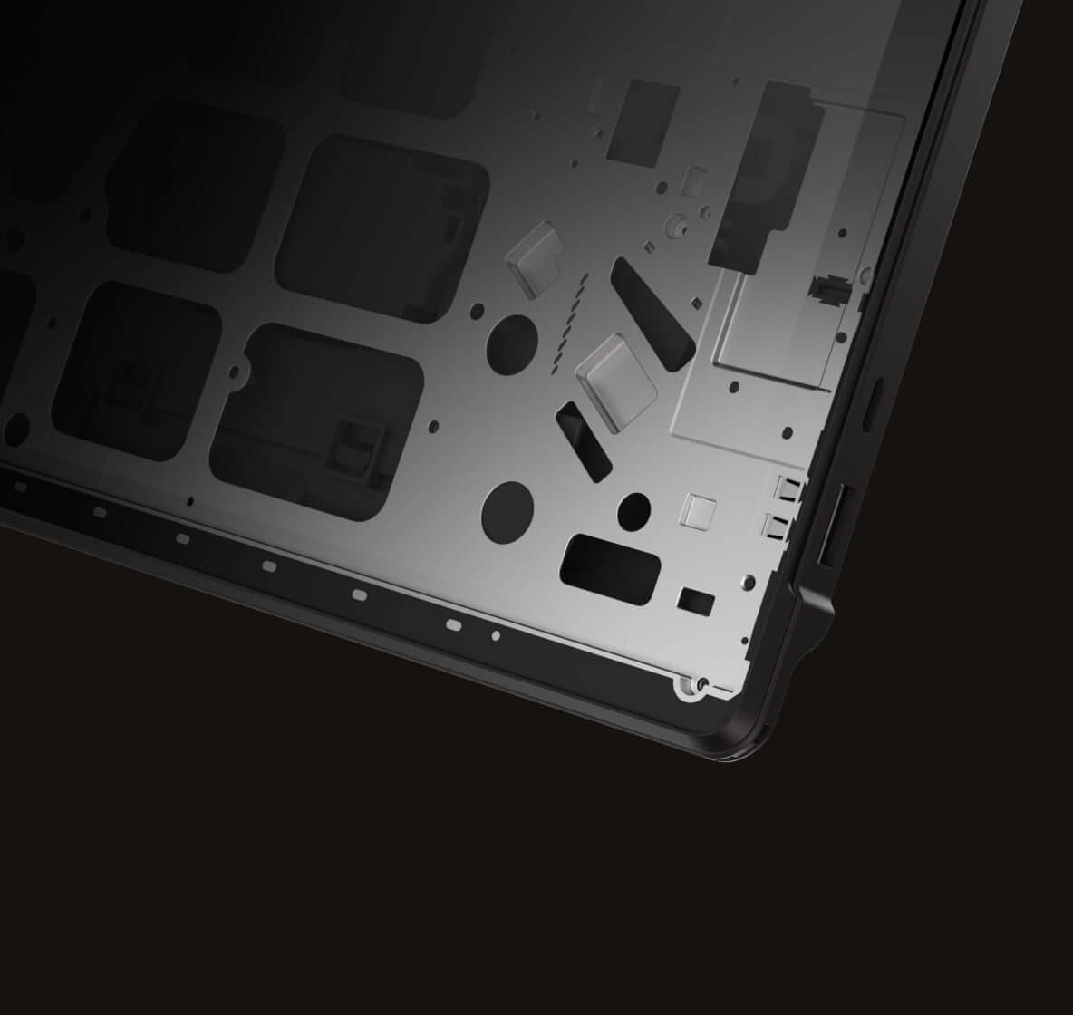 Aluminum-magnesium alloy frame and incell touchscreen make it strong yet slim and light.