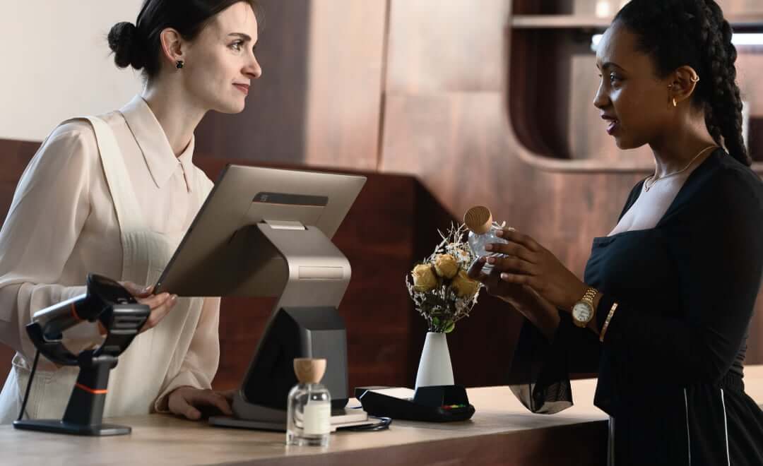 Customer transaction preview