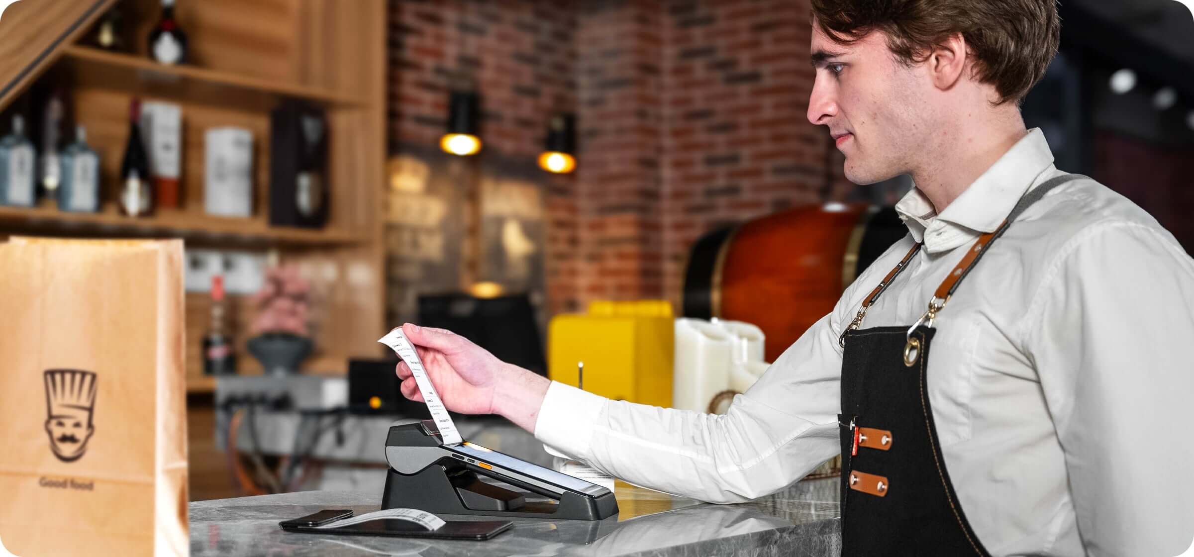 Delivery driver using V3 device